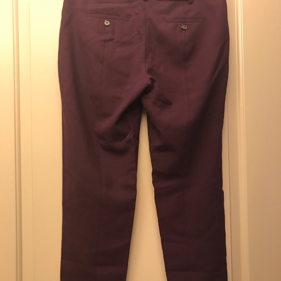 Ann Taylor Loft Marisa Garnet Pants. 4 Petite - Picture 2 of 4
